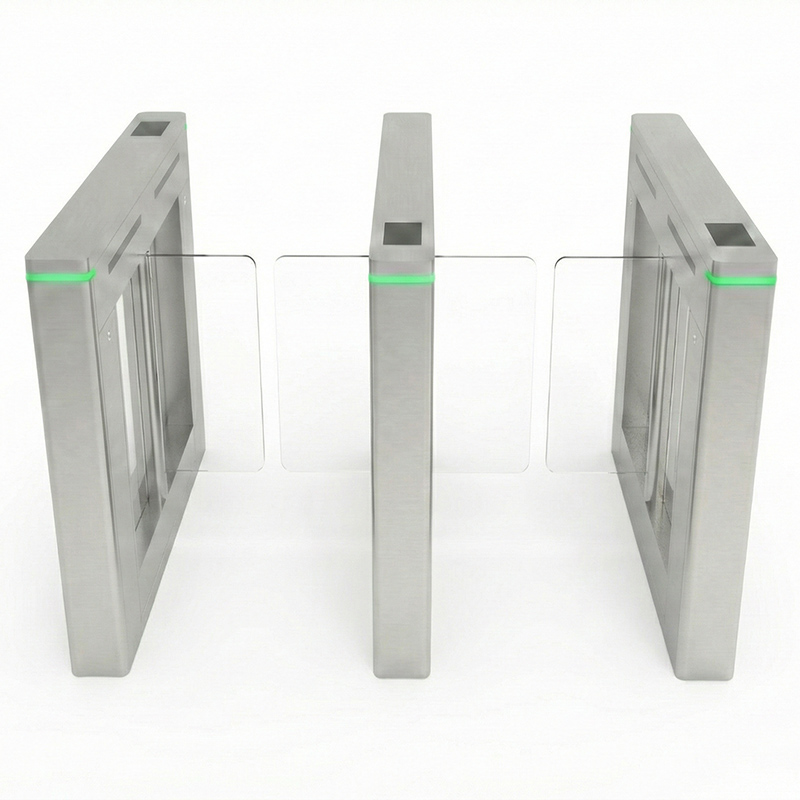 Anti-Fingerprint Minimalist Turnstile Flap Speed Gate